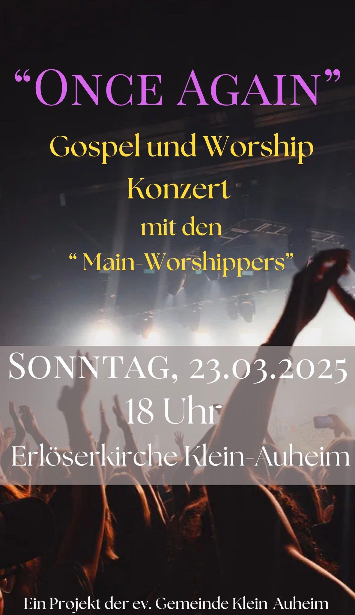 Once again- Gospelkonzert