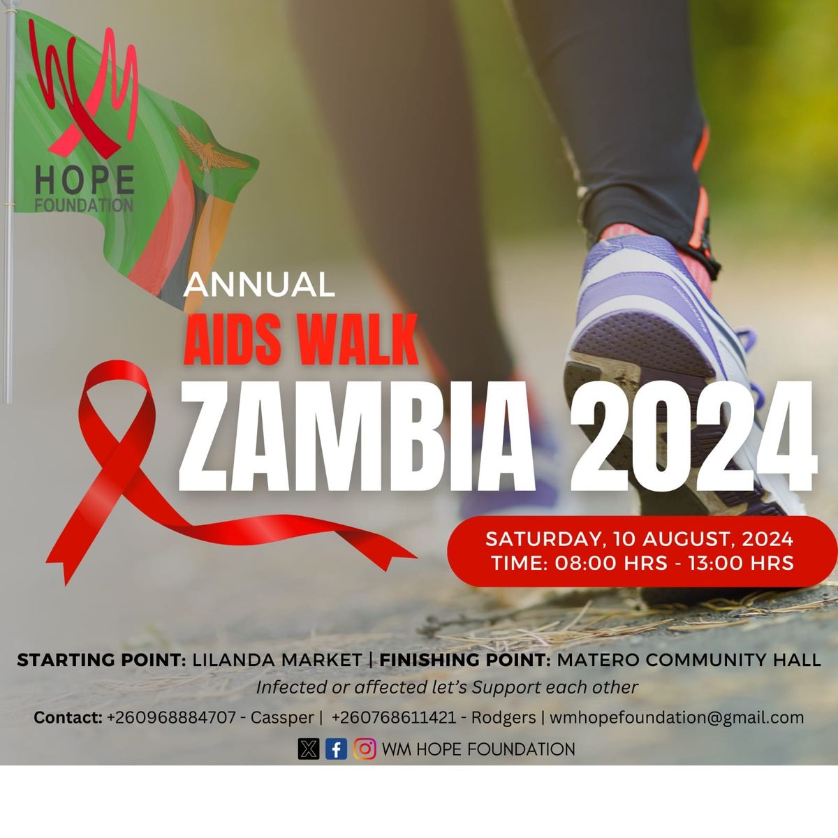 AIDS WALK ZAMBIA