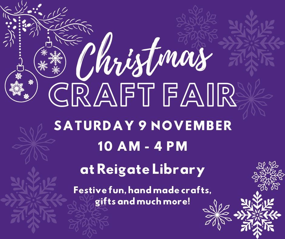 Reigate Library Christmas Craft Fair