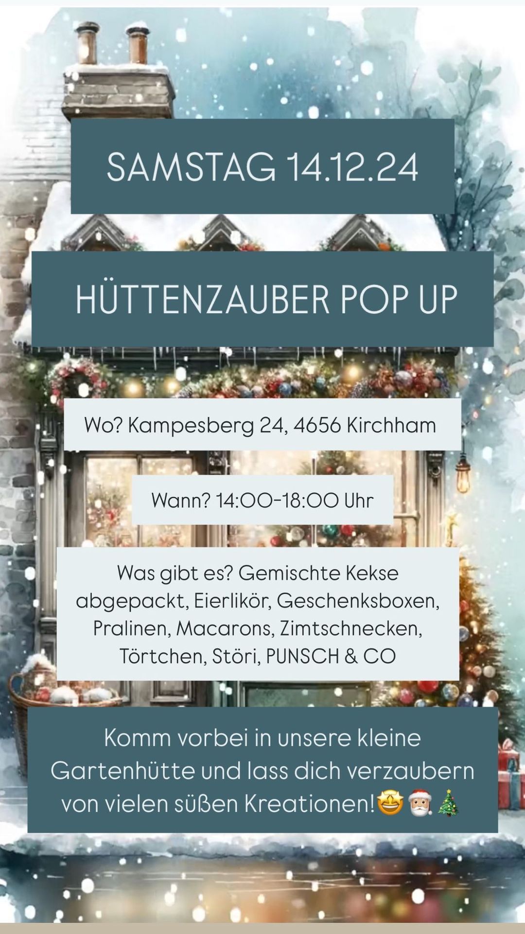 H\u00fcttenzauber POP UP am Kampesberg