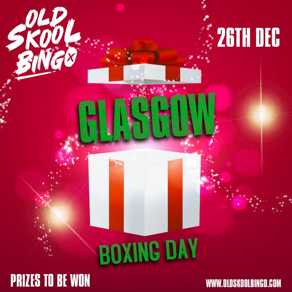 Old Skool Bingo Boxing Day Glasgow