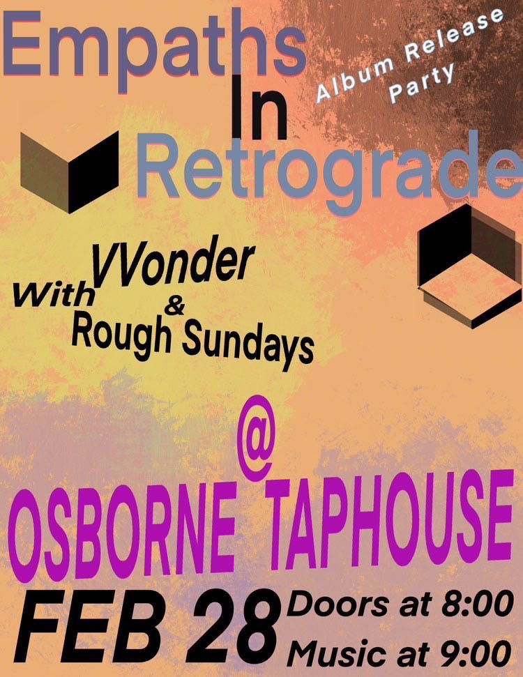 Empaths in Retrograde Album Release Party Live at Osborne Taphouse!