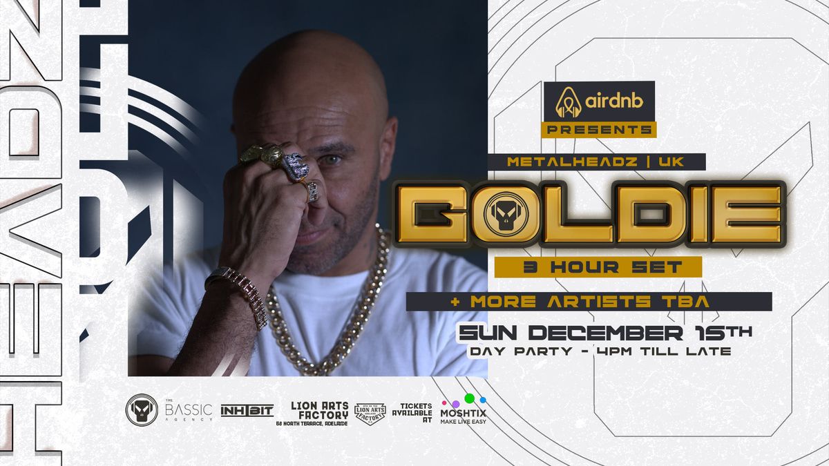 GOLDIE (Metalheadz) \u26063-Hour Set \u2606 AirDNB \u2606 Lion Arts Factory 