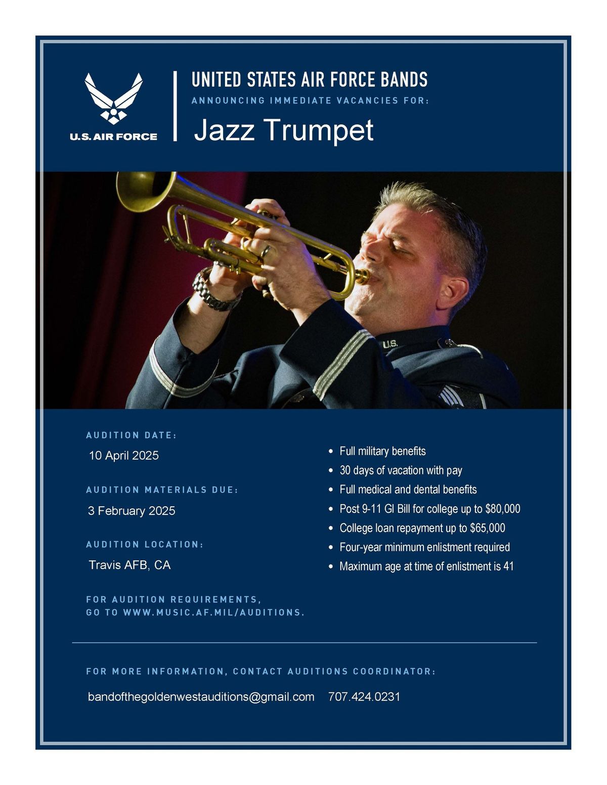 Jazz Trumpet Audition