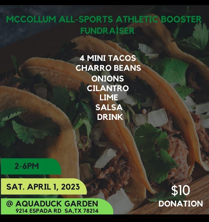 MHS ATHLETIC BOOSTER MINI TACO SALE