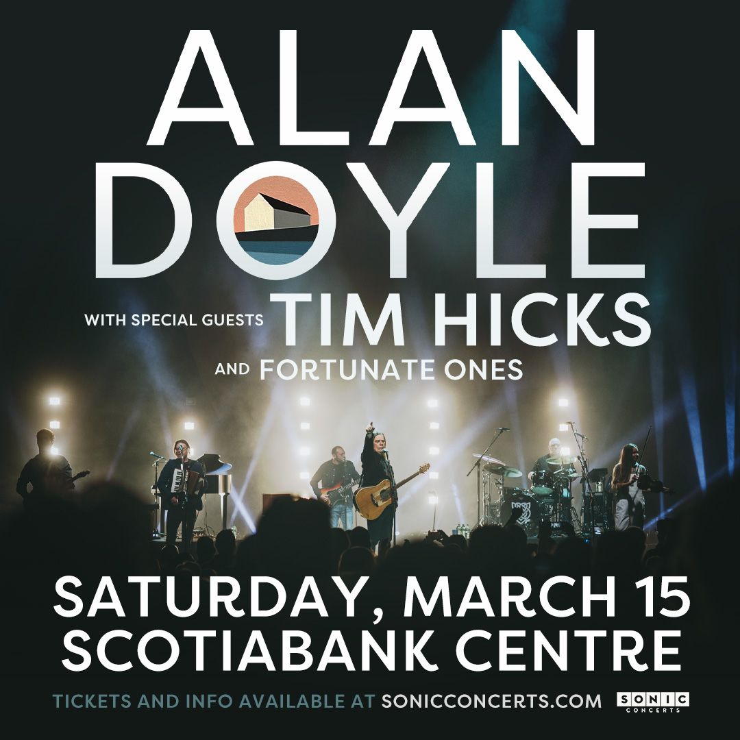 Alan Doyle at Scotiabank Centre