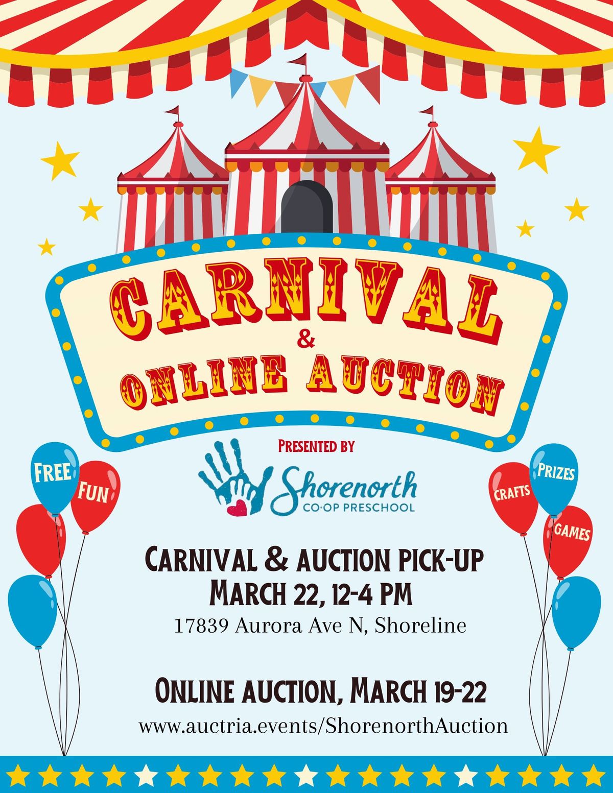 Shorenorth Spring Auction & Carnival 