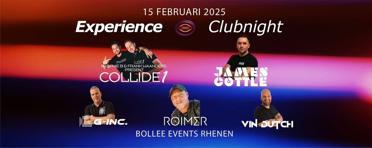 Experience Clubnight 15 febr 2025