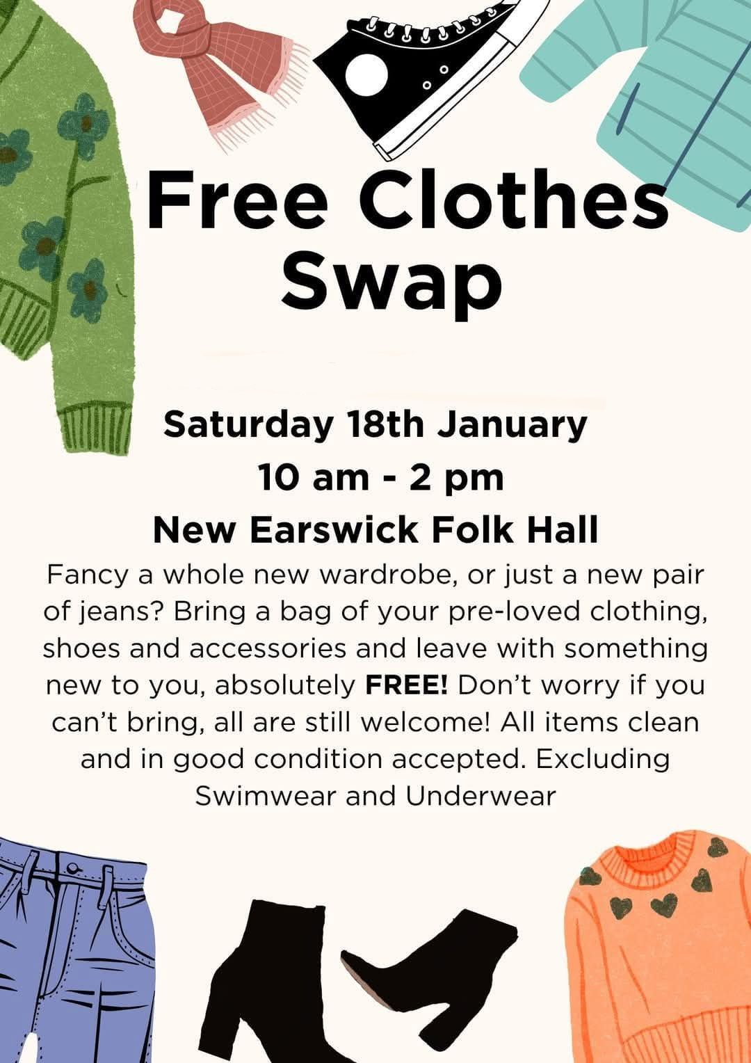 Free clothes swap