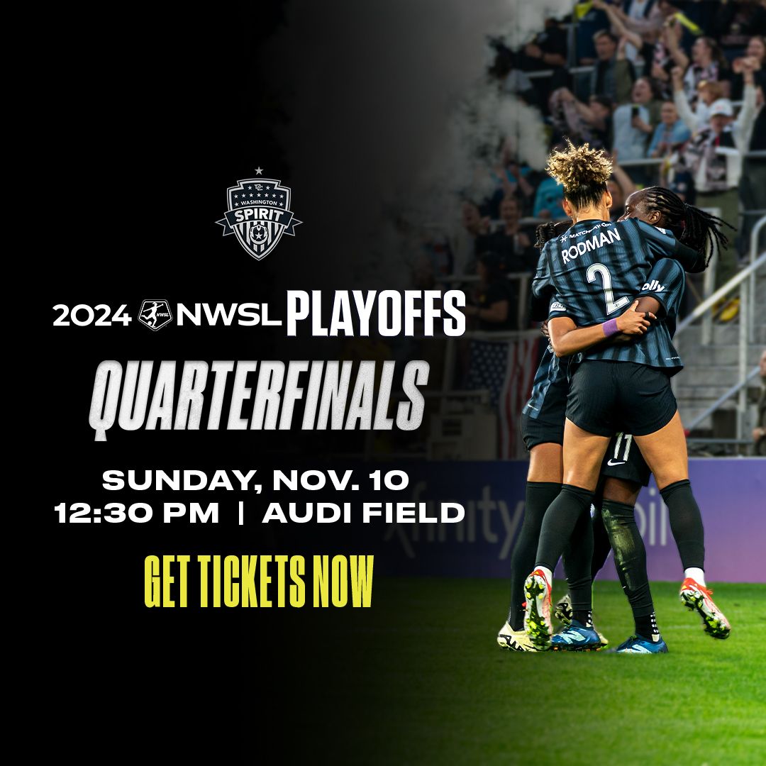 NWSL Playoffs: Quarterfinal - Washington Spirit vs. TBD