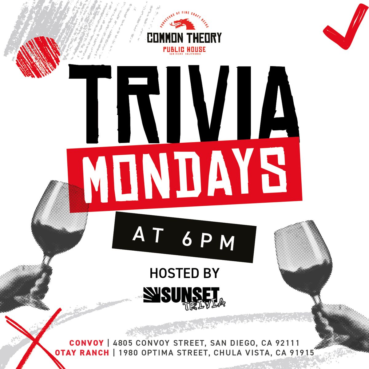 Trivia Mondays at Common Theory - Convoy