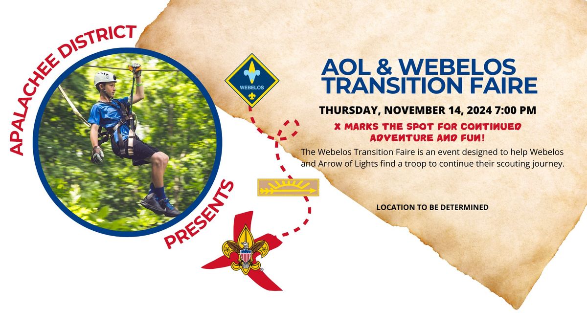 Apalachee Webelos Transition Faire