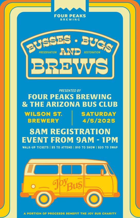 Buses Bugs and Brews 