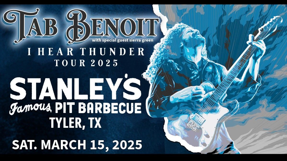 Tab Benoit with Sierra Green | Stanley's Famous Pit BBQ in Tyler, TX 