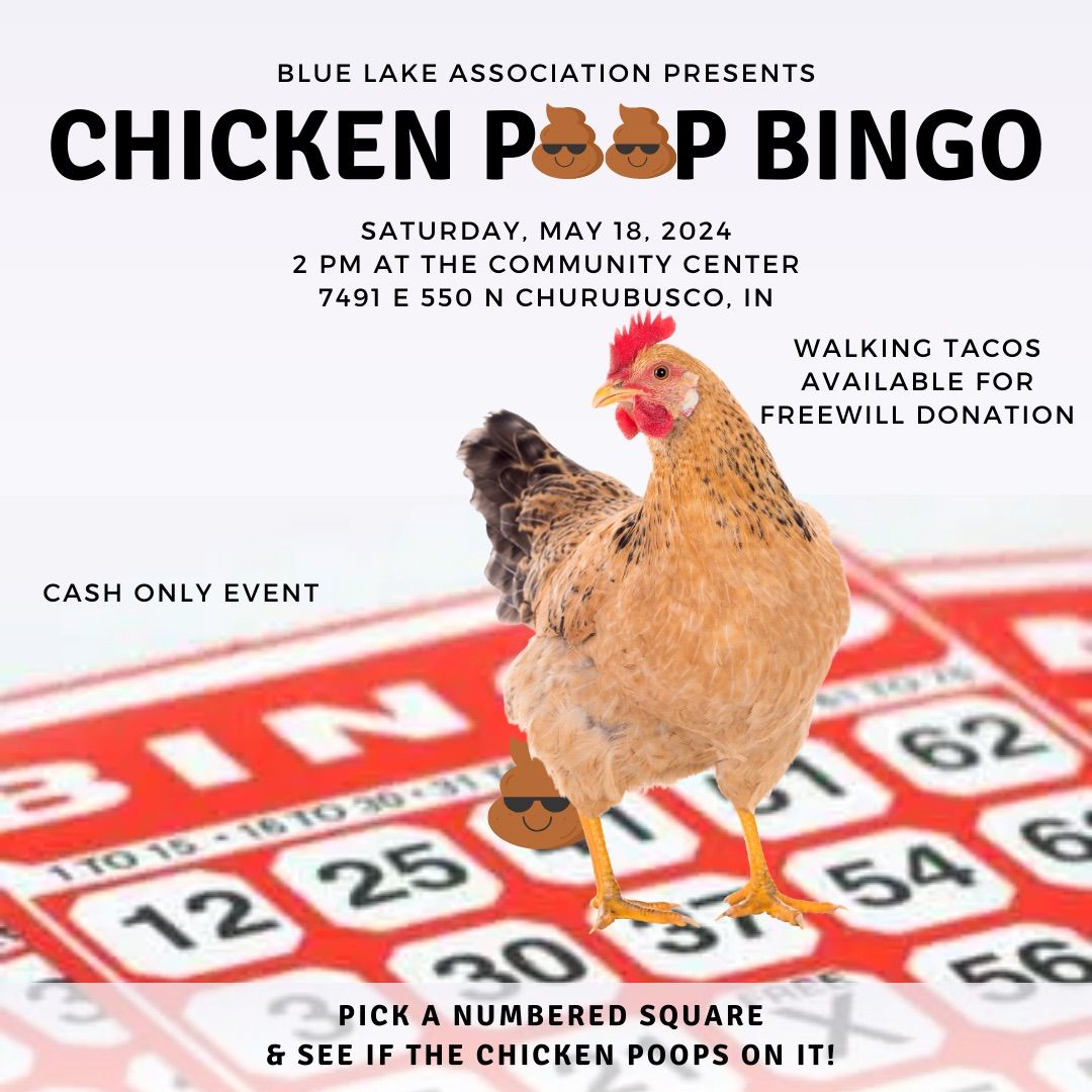 Chicken Poop Bingo