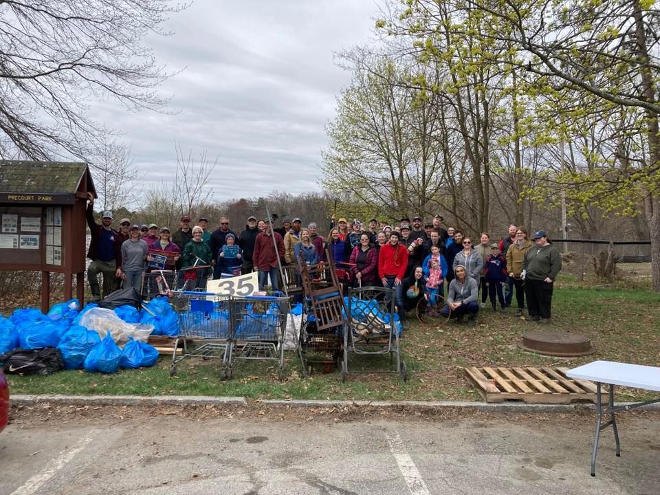 Nutts Pond \/ Precourt Park Earth Day Cleanup