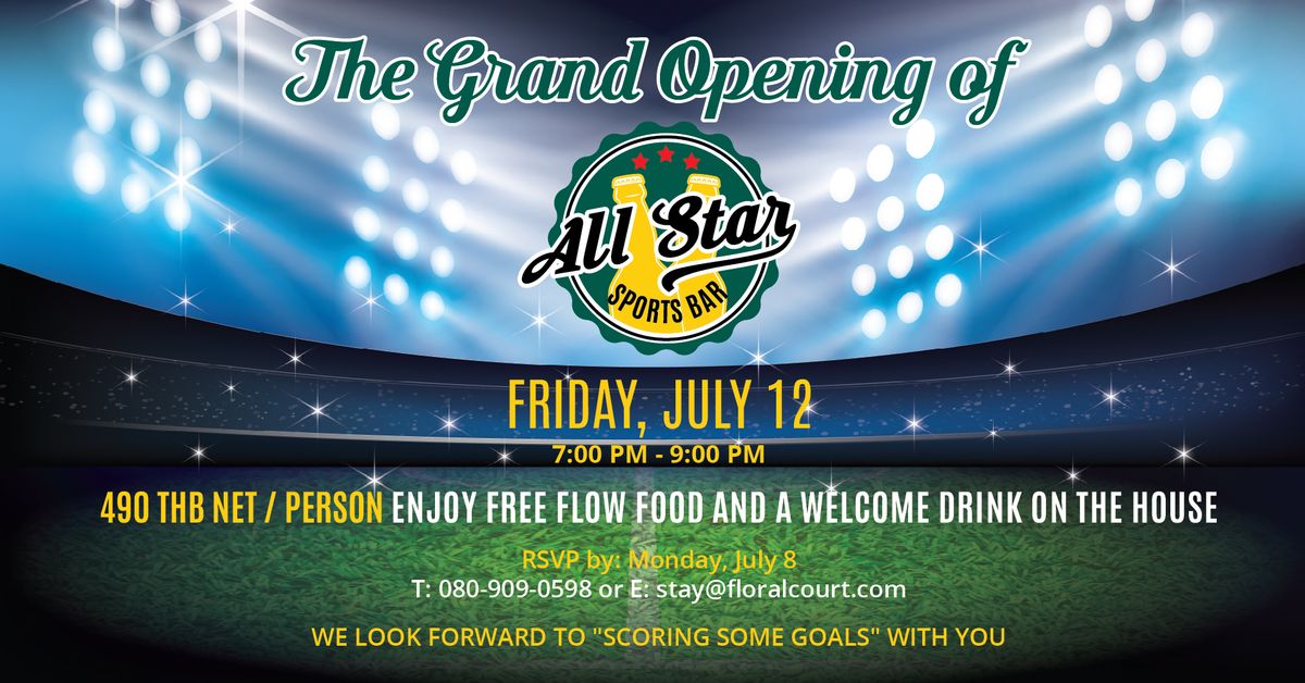 All Star Grand Opening 