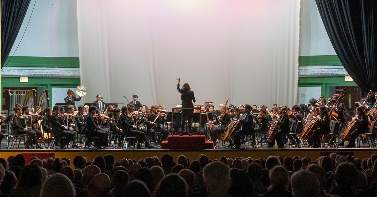 Civic at Senn High School: Masur Conducts Ortiz & Schumann