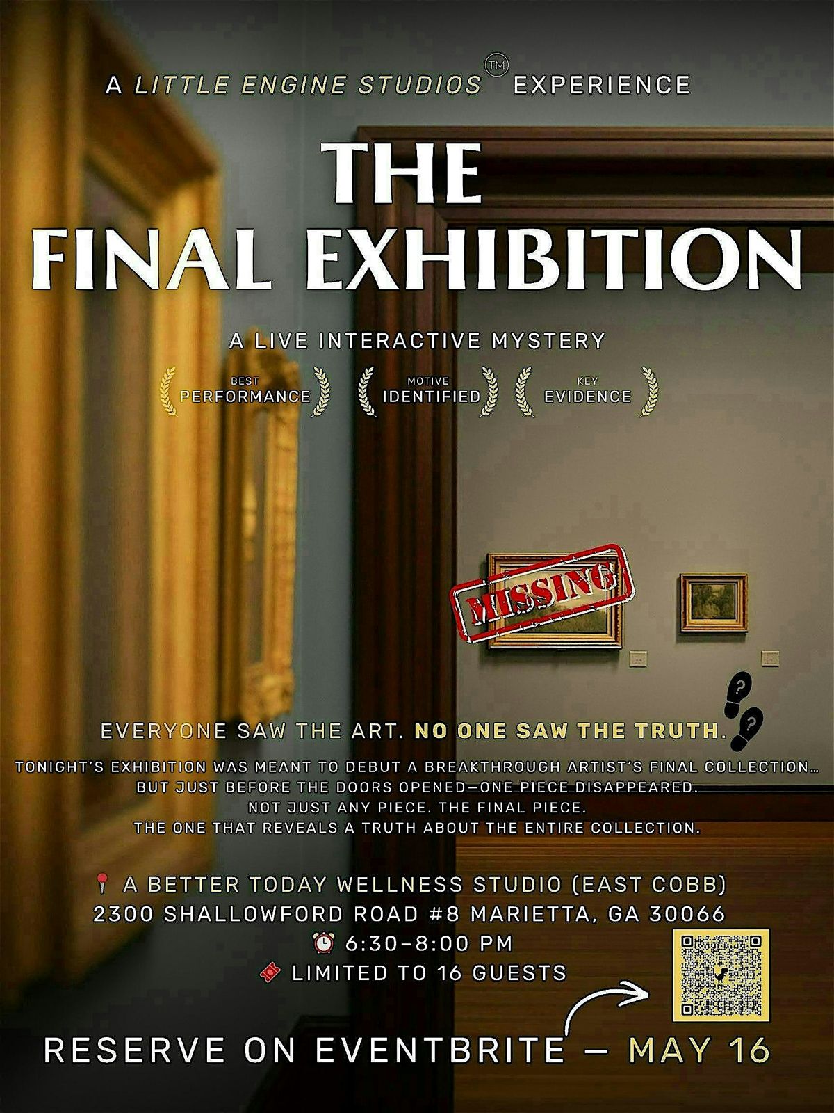The Final Exhibition: An Interactive Art Mystery Experience