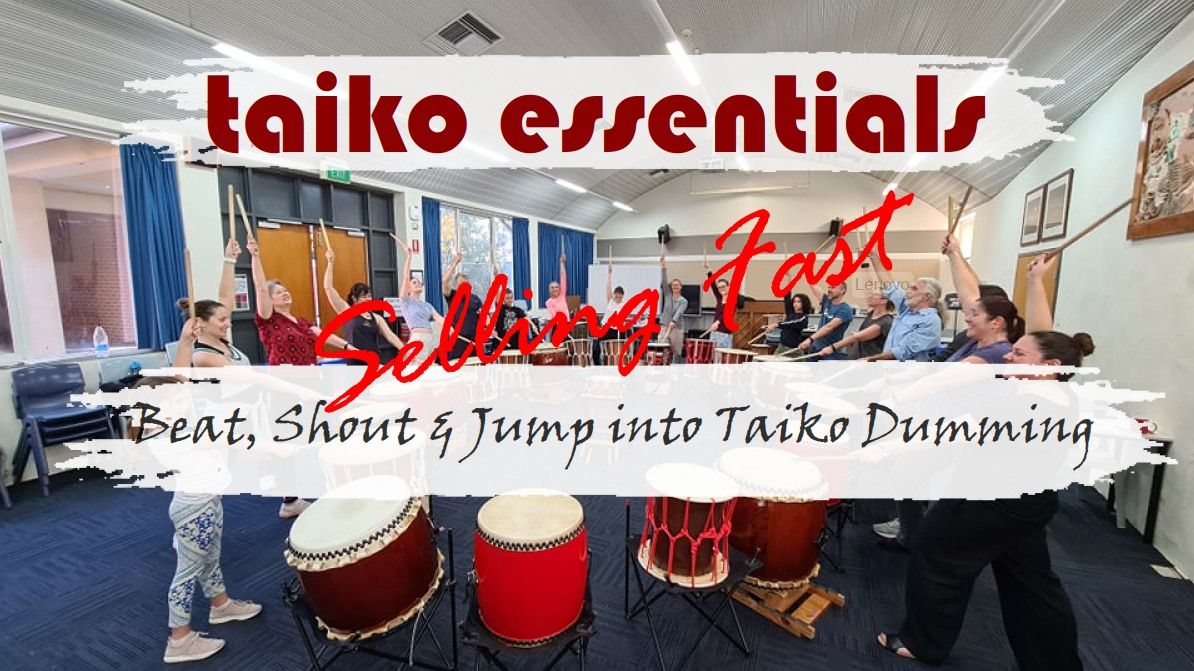 Drums of Japan - Taiko Essentials Workshop Introduction