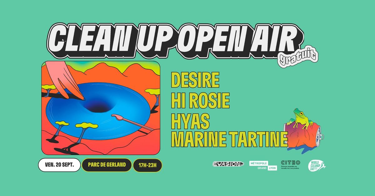 Evasion Festival : CLEAN UP OPEN AIR gratuit