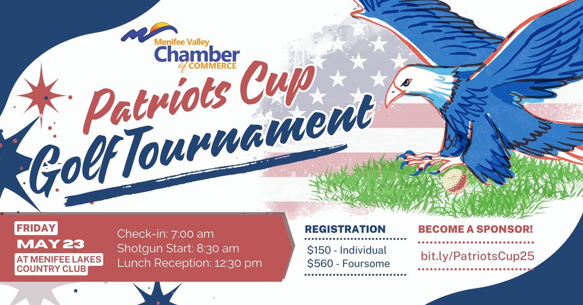 Menifee Chamber Patriots Cup Golf Tournament 2025