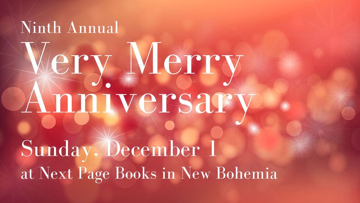 Very Merry Anniversary at Next Page Books