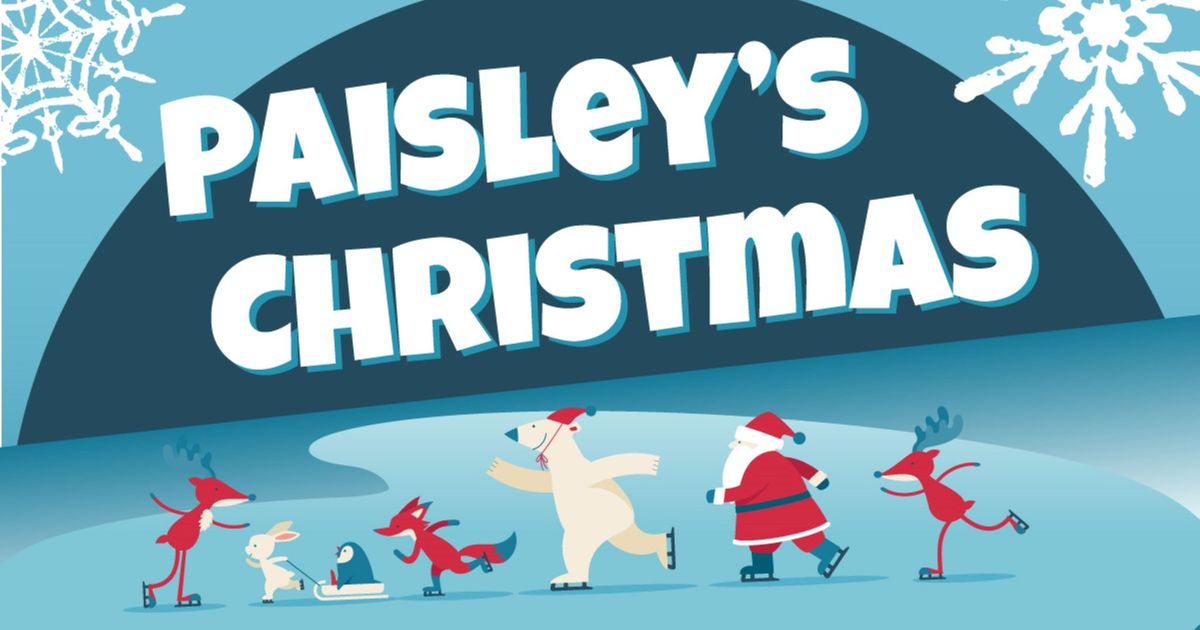 Paisley Christmas Lights Switch-On