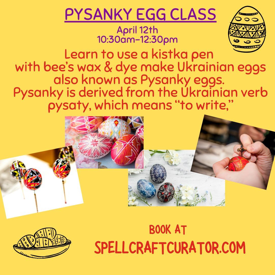 Pysanky Egg Workshop