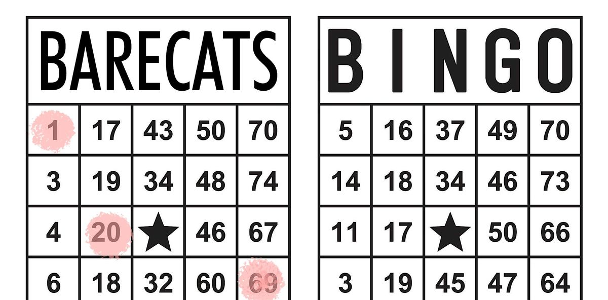 Barecats Bingo