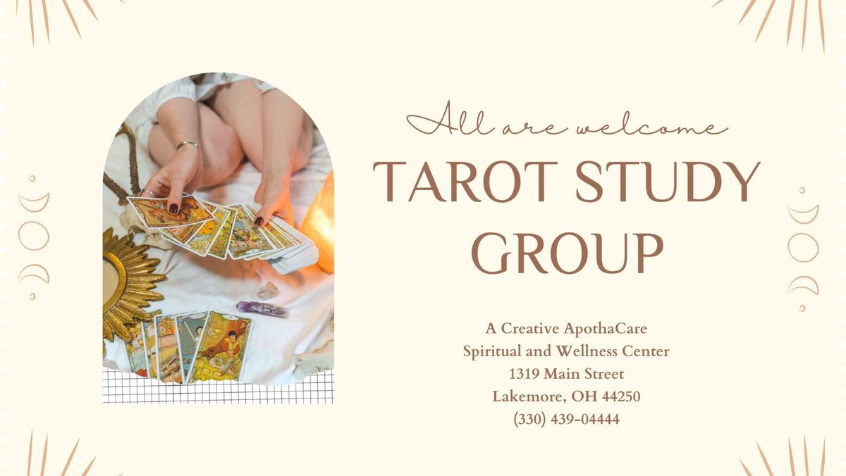 Tarot Study Group at A Creative ApothaCare