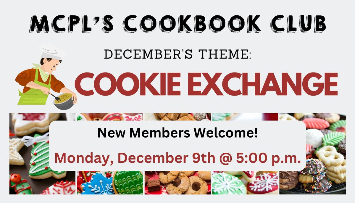 What's Cooking @ MCPL: Cookbook Club