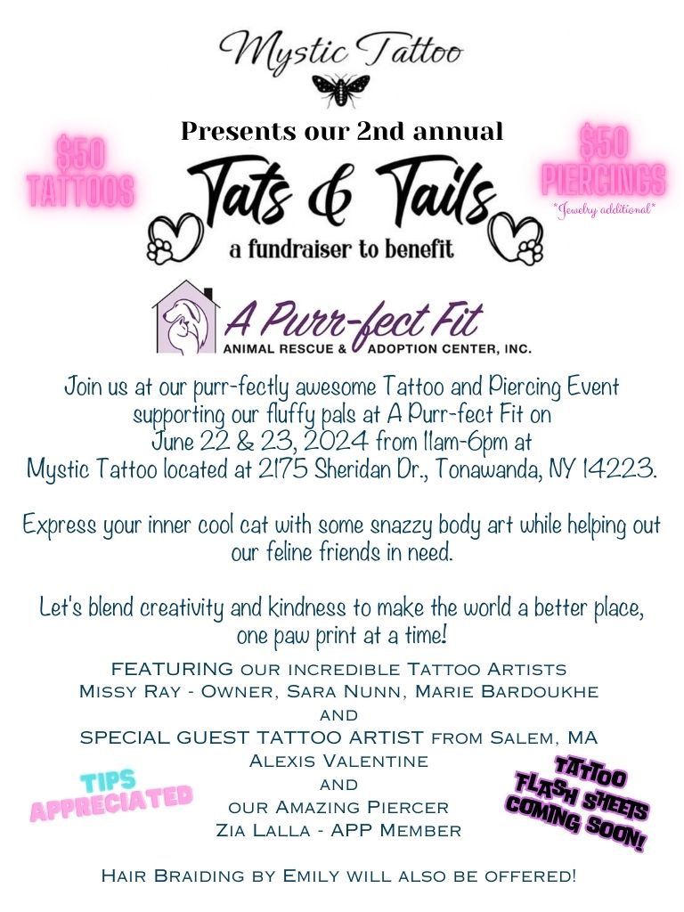 Tats &Tails 2nd Annual Fundraiser
