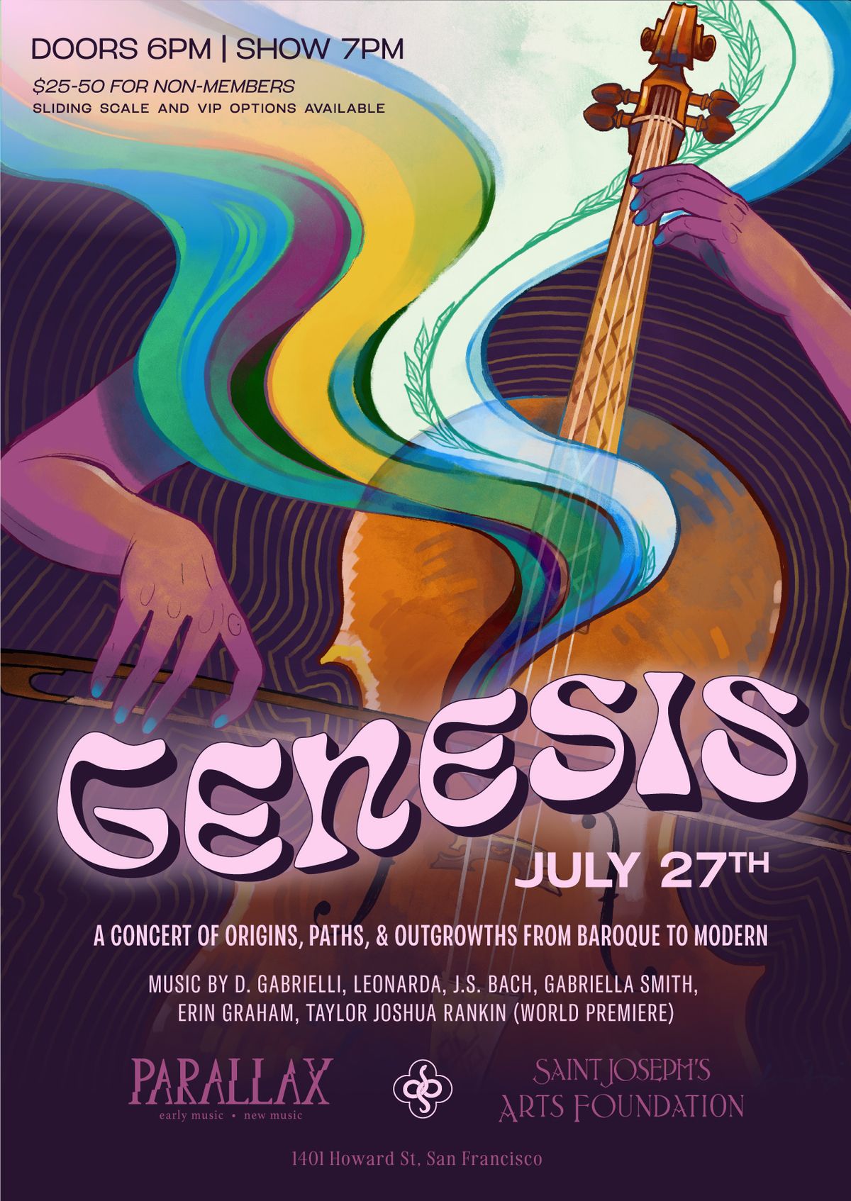 Genesis \/\/ PARALLAX LAUNCH CONCERT