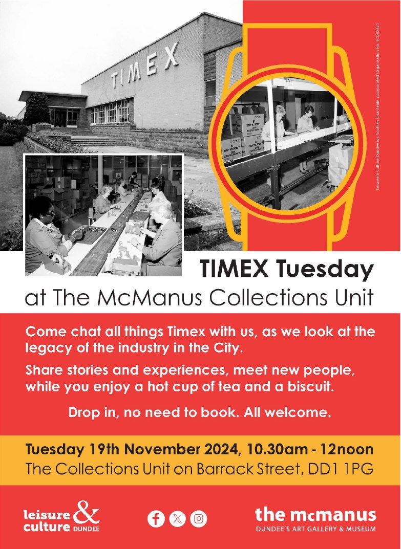 Timex Tuesday at The McManus Collections Unit