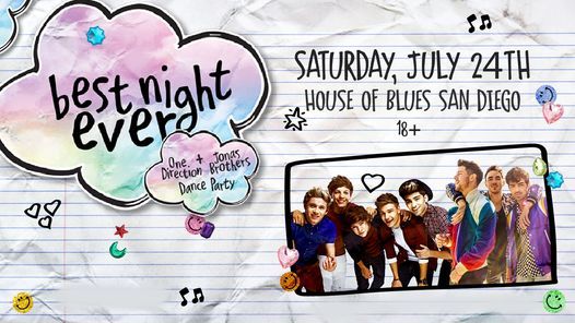Best Night Ever: One Direction vs. Jonas Brothers Dance Party - San Diego
