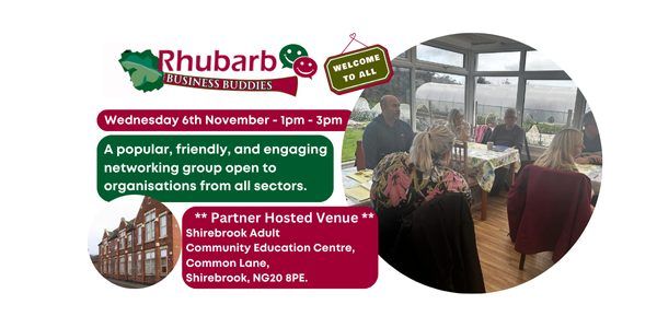 Rhubarb Business Buddies - November Meeting