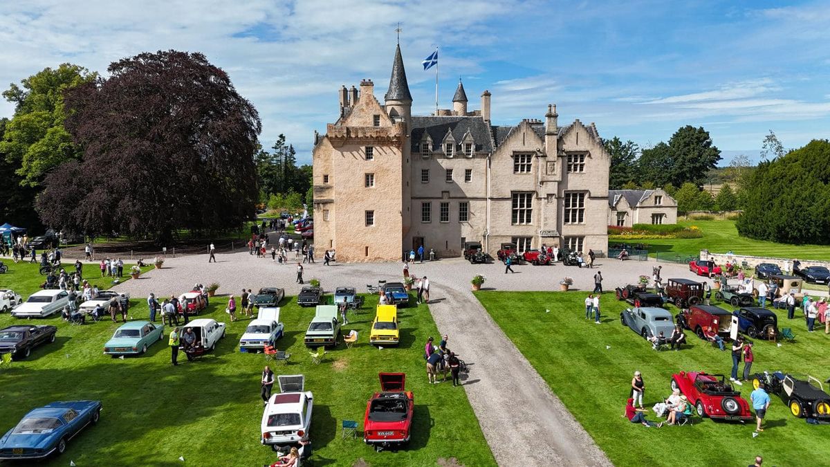 HISTORIC WHEELS @ BRODIE CASTLE SUN 10TH AUG 2025