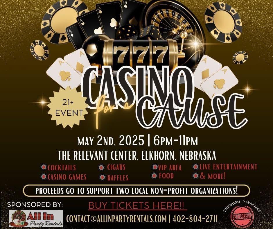 Vegas Night: A Night of Thrills and Glamour Supporting Two Local Non-Profits