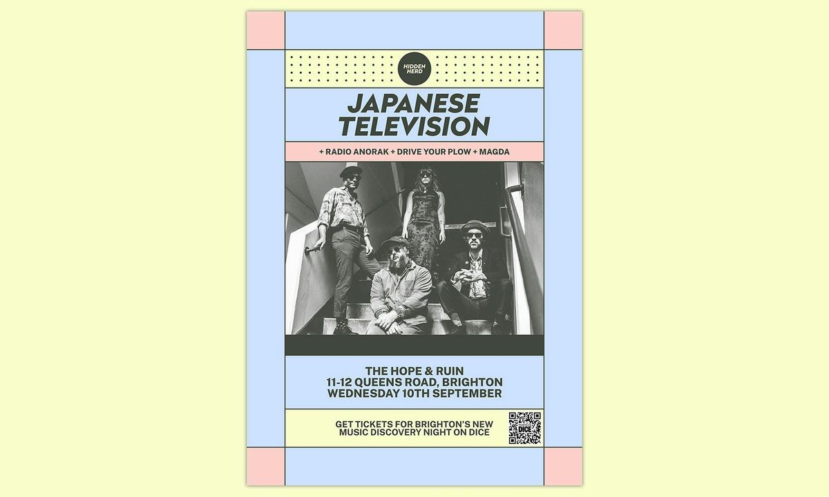 Japanese Television + Radio Anorak + MAGDA + more 
