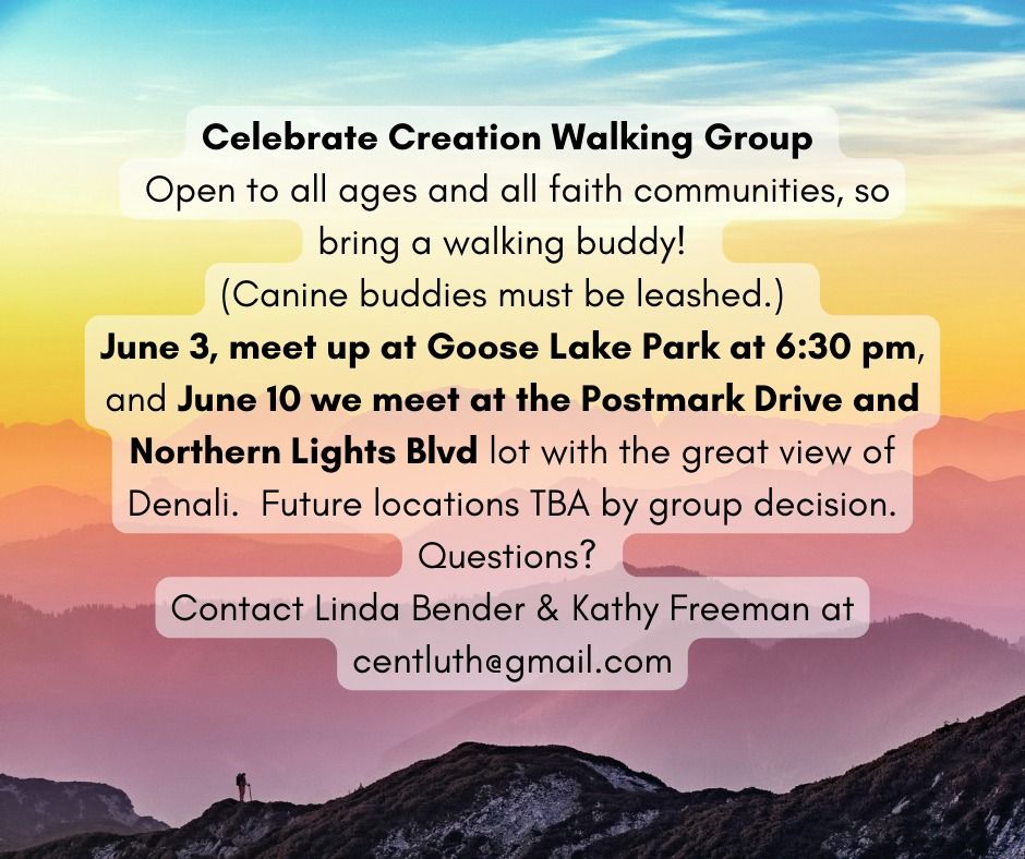 Celebrate Creation Walking Group