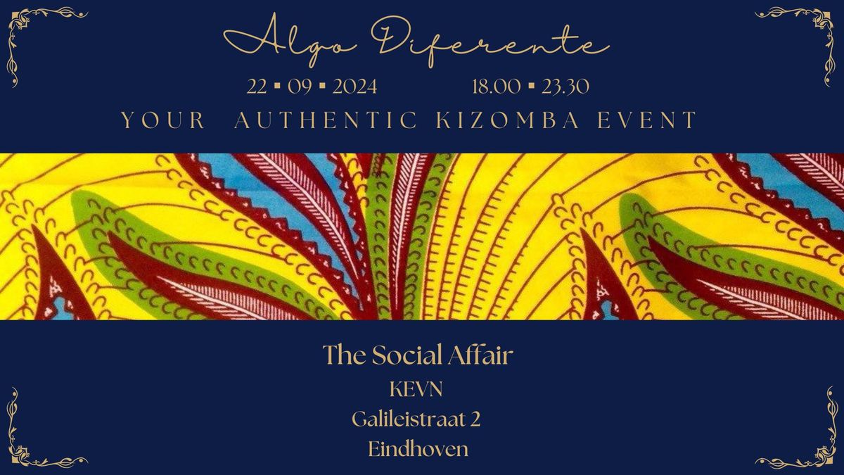 Algo Diferente \u221e The Social Affair \u221e 22\u221909\u221924