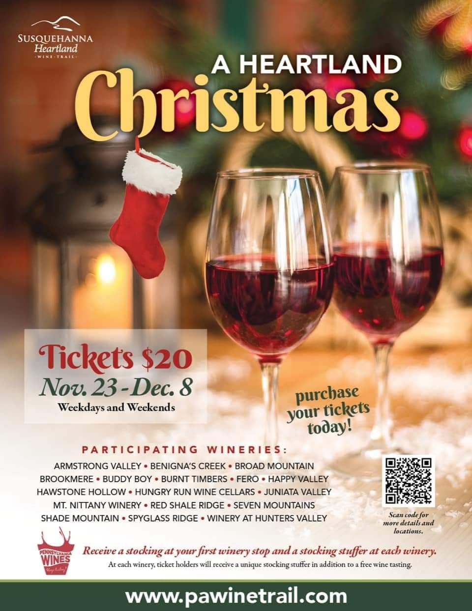 Susquehanna Heartland Christmas Wine Trail