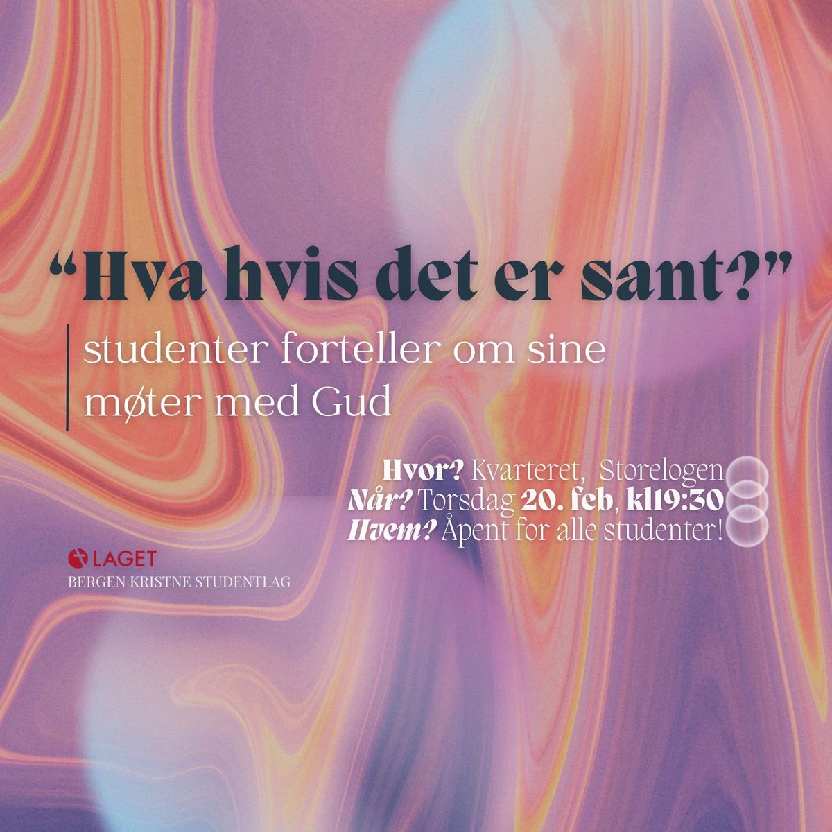 \u201dHva hvis det er sant?\u201d