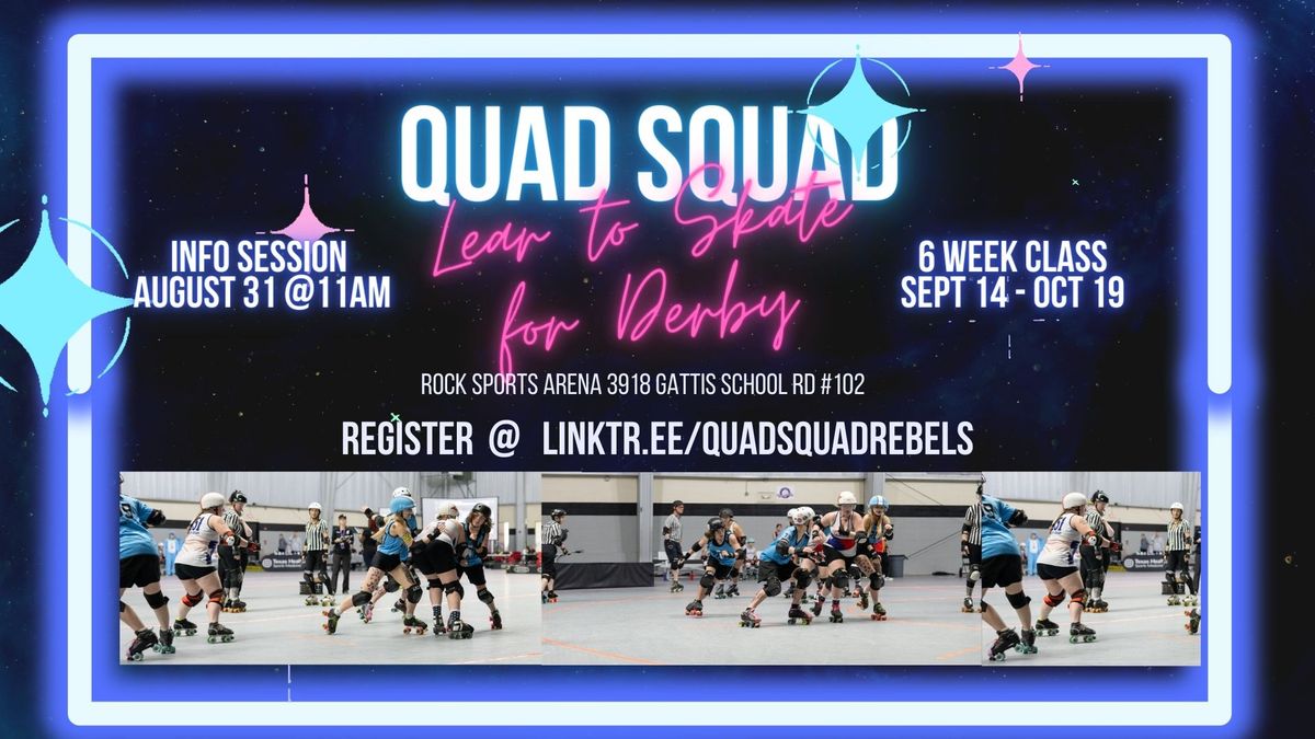 Info Session for Quad Squad - Learn to Skate for Roller Derby