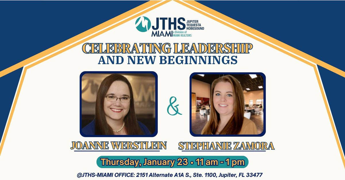 Celebrating Leadership and New Beginnings at JTHS-MIAMI