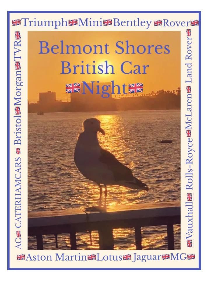 Belmont Shore British Car Night
