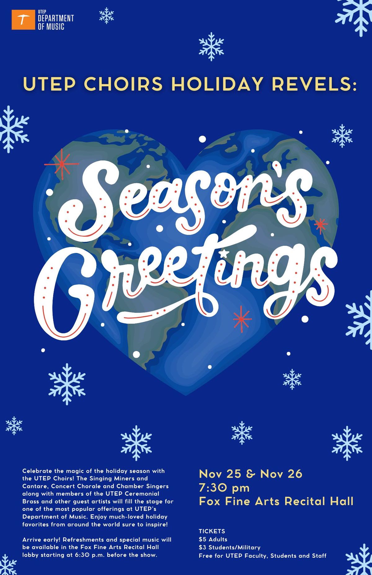 UTEP Choirs Holiday Revels: Season's Greetings!