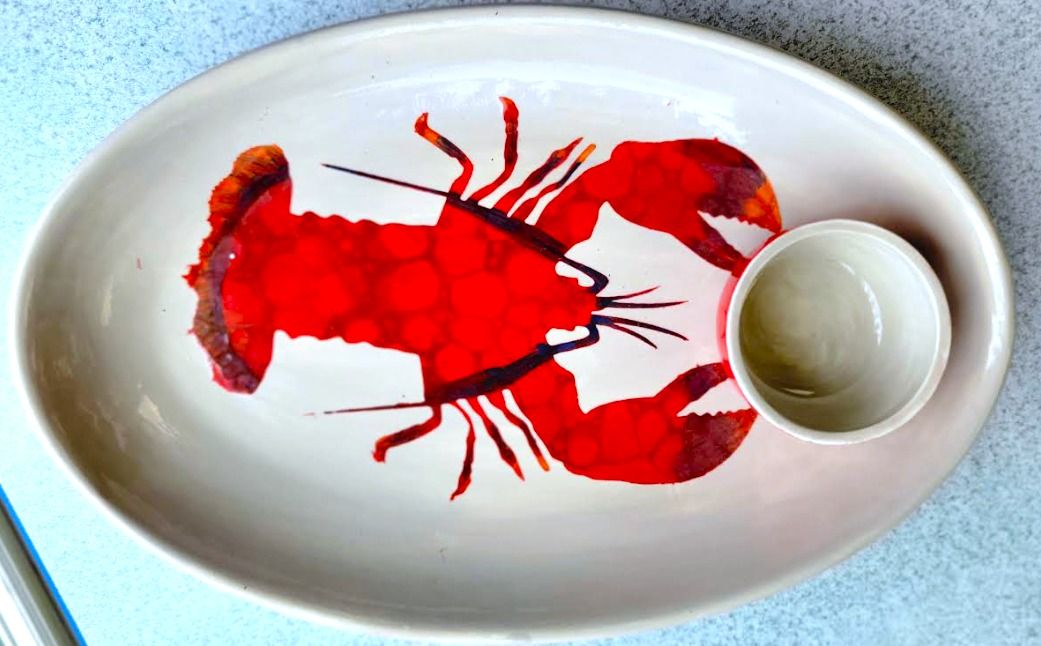 Lobster Platter Painting Class!