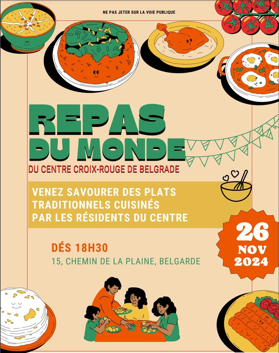 Repas du Monde 26 Novembre